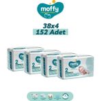 Moffy No:2 Mini 152 Adet Bebek Bezi