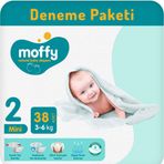 Moffy No:2 Mini 38 Adet Bebek Bezi