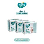 Moffy No:3 Midi 192 Adet Bebek Bezi