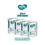 Moffy No:4 Maxi 240 Adet Bebek Bezi