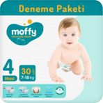 Moffy No:4 Maxi 30 Adet Bebek Bezi