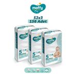 Moffy No:5 Junior 156 Adet Bebek Bezi