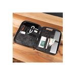MOFT Hakiki Deri 14" Organizer Laptop Çantası Antrasit