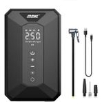 Mofy's 50W Işıklı Şarjlı Dijital Ekranlı Oto Lastik Şişirme Pompası Basınç Ayarlı Şarjlı Kompresör