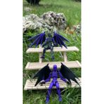 Moifugyia Lucky 13 Aksiyon Figürü Robot Oyuncak 13 cm Mor ve Yarasa Kanat 2'li Set