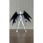 Moifugyia Lucky 13 Aksiyon Figürü Robot Oyuncak 13CM Beyaz Mor ve Yarasa Kanat Seti