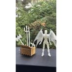 Moifugyia Lucky 13 Aksiyon Figürü Robot Oyuncak 13CM Şeffaf Lucky 13 Yarasa Kanat ve Aksesuar Seti
