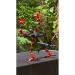 moifugyia Lucky 13 Aksiyon Figürü Robot Oyuncak 13cm Siyah ve Turuncu Mekanik Kol Eklenti Seti