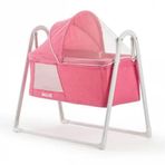Moje Lion Pembe Sallanır Portatif Bebek Beşiği