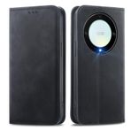 MOJIA Honor Magic5 Lite 5G (Magic 5 Lite) / X9a ile Uyumlu Kılıf, PU Folyo Deri Cüzdan Telefon Kılıfı [manyetik kilit] TPU İç Kabuklu, Kart Tutucu Stand Kılıfı. Siyah