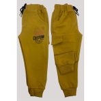 Mojo Bebek Mojo Erkek Bebek 1-4 Yaş Custom Baskılı Eşofman Altı 10002 Hardal - 1 Yaş