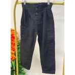 Mojo Bebek Mojo Kız Bebek 1-4 Yaş Çift Düğmeli Yazlık Mom Pantolon 2250 Siyah - 9 - 12 Ay