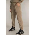 Mojo Bebek Mojo Unisex 9-14 Yaş Kargo Cep Detaylı Eşofman Altı 4038 Krem - 11 - 12 Yaş
