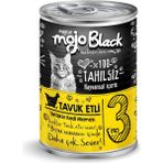 Mojo Black No:3 Tahılsız (400GR) Tavuk Etli Yetişkin Kedi Konservesi 12'li