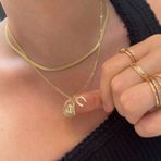 Mojo Jewellery Kararma Yapmayan Çelik Kovboy Şapkası & Nal Kolye