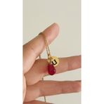 Mojo Jewellery Nar Tanem Harfli Çelik Kolye