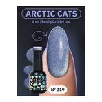 MOJO Kalıcı Oje Açik Mavi Arctıc Cats 319 (8 ML) Rus Kalitesi, Profesyonellerin Tercihi
