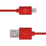 Mojue 3DK33K Kırmızı Micro USB Kablosu