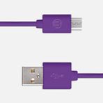Mojue 3DK33MR Mor Micro USB Kablosu