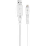 mojue by ttec Ekstra Dayanıklı ve Uzun 200cm USB-A - iPhone Lightning 2A Şarj Kablosu - Beyaz
