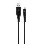 mojue by ttec USB-A - iPhone Lightning 2A Şarj Kablosu 300cm-Siyah - 3DK37S