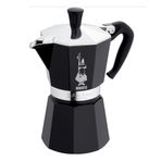 Moka Pot Siyah 6 Cup