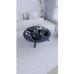 Mokapark Avm Gri 60 cm Katlanır Ayaklı Yuvarlak Yer Sofrası