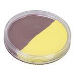 Mokernali 30g/1.1oz Vücut Yüz Boyası, Dayanıklı Çift Renkli Cosplay Makyaj Boyama Plakası Kolay Temizlenebilir Yumuşak Cilt Yüz Ve Vücut Boyası Plakası Cadılar Bayramı Için(Stil C)