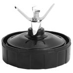 Mokernali Blender Blade Yedek Blender Buz Bıçağı Blender yedek parçaları için 6 Kanatlı Blender Tabanı 6 Yapraklı Bıçak Montajı 900W 1000W Meyve Sıkacağı Extractor için Uygun