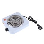 Mokernali Mini Elektrikli Isıtıcı Soba Sıcak Plaka, 10000W Küçük Elektrikli Soba, Ev Kahve Çay Suyu Için Taşınabilir Elektrikli Sıcak Plaka Tezgah Üstü Brülör, 220V