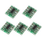 Mokernali PAM8403 2x 3W Mini Dijital Güç Amplifikatör Kartı AMP D Sınıfı 2.5-5V Giriş Ses Modülü Çift Kanal, 5 Adet