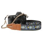 MoKo Fotoğraf Makinesi Kayışı, DSLR Fotoğraf Makineleri için Dokuma Vintage Fotoğraf Makinesi Kayışı, Video Kamera, Dürbün ve Nikon/Canon/Sony/Minolta Dijital Fotoğraf Makineleri için Ayarlanabilir