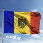 Moldova Bayrağı 70X105 cm