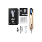 Mole Plexr Pen Gold-Plazma Kalem Seti, Kablosuz Şarj, 10 İğne, 3 Kartuş