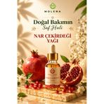 MOLENA BİTKİSEL Premium Nar Çekirdeği Yağı 20 ml – Yaşlanma Karşıtı, Antioksidan ve Cilt Yenileyici Bakım Yağı
