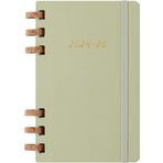 Moleskine Academic Monthly Planner 2024-25, 12 Aylık Haftalık ve Aylık Planlayıcı, Yumuşak Kapaklı Üniversite Planlayıcısı, Renkli Crush Kivi, Geniş Format 15 x 21 cm