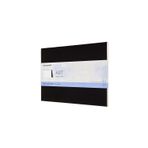 Moleskine Art Collection Suluboya Bloğu - Sulu boya için çizim defteri, kağıt sulu boya için uygun, karton kapak - Format 13 x 21 cm - Renk siyah, 20 sayfa