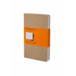 Moleskine Cahier 3Lü Büyük Boy Karton Kapak Çizgili Defter