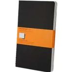 Moleskine Cahier 3'lü Siyah Çizgili Cep Boy Ciltli Defter