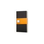 Moleskine Chaier Çizgili L Boy 13x21 cm 80 Sayfa Siyah 3'lü Günlük Defter