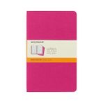 Moleskine Chair 3 Lü Defter Pembe Çizgili - 13x21