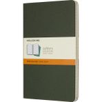 Moleskine Çizgili Cahier Not Defteri 3’lü Set L Boy Mersin Yeşili