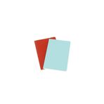 Moleskine Çizgili Volant Not Defteri 2’li Set Cep Boy Turuncu+Aqua Mavi
