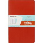 Moleskine Çizgili Volant Not Defteri 2’li Set L Boy Turuncu+Aqua Mavi