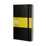 Moleskine Klasik Büyük Boy Sert Kapak Kareli Siyah Defter