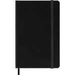 Moleskine Klasik Noktalı Kağıt Defter, Sert Kapaklı ve Lastikli Kapaklı Günlük, Siyah Renkli, Cep Boyu 9 x 14 cm, 192 sayfa