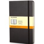 Moleskine MM710 Siyah Çizgili Cep Boy Sert Kapaklı Defter