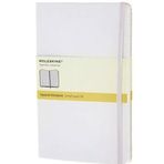 Moleskine MM712WH Beyaz Kareli Cep Boy Sert Kapaklı Defter