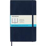 Moleskine Not defteri, büyük, A5, noktalı ızgara, yumuşak kapak, safir