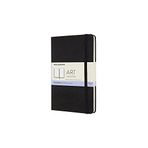 Moleskine Orta Boy 11,5 x 18 cm Sanat Eskiz Defteri, Çizim için Eskiz Defteri, Kalem, Pastel, Dolma Kalem ve Markerlar için Uygun Kağıt, Sert Kapak, Renkli Siyah, 88 Sayfa